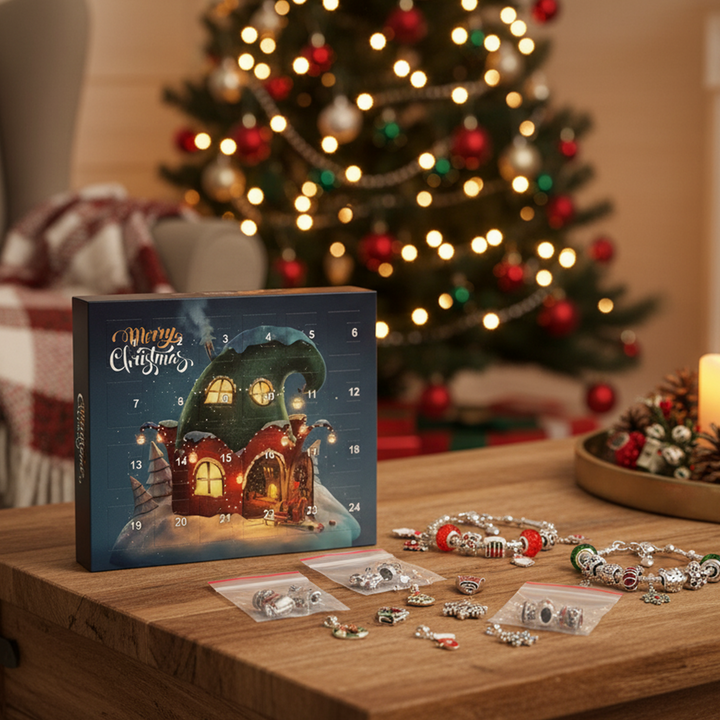 Diy 24 Dagars Julkalender Och Armband Set