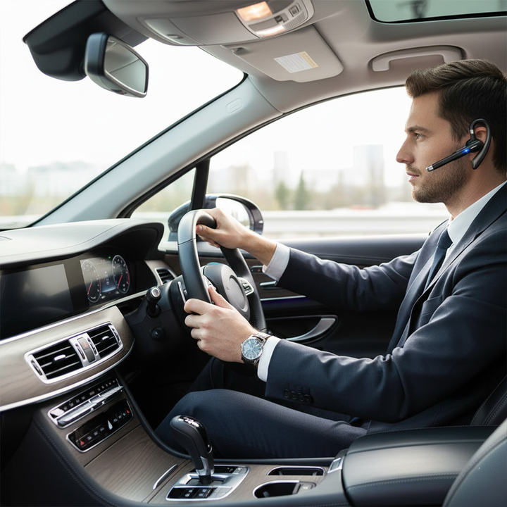 Trådlöst Bluetooth-headset med brusreducering och HiFi-ljud