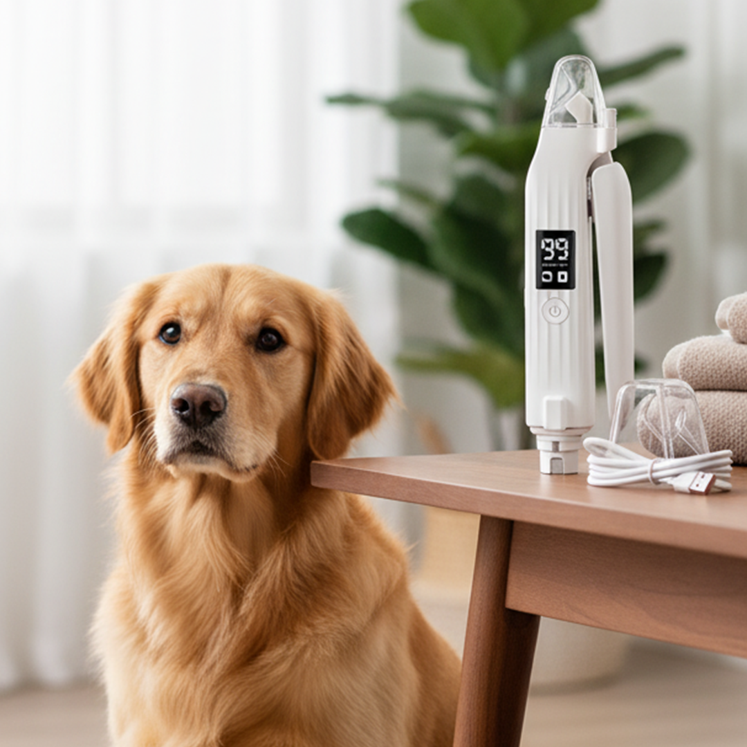 Multifunktionell Klottrimmer för Husdjur med LED-ljus