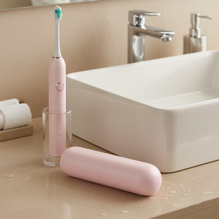 Elektrisk Sonic-tandborste för vuxna med flera lägen