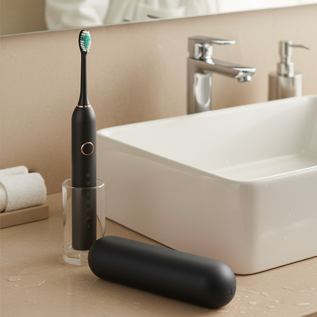 Elektrisk Sonic-tandborste för vuxna med flera lägen