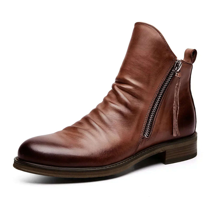 Chelsea boots i premium konstläder för herr