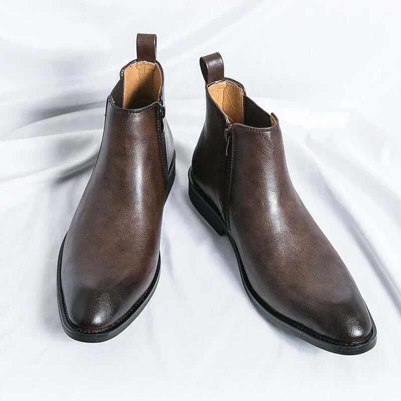 Chelsea boots med dragkedja | Stil och komfort för män