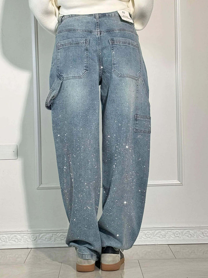Dam Ballongjeans: Glansiga & Trendiga