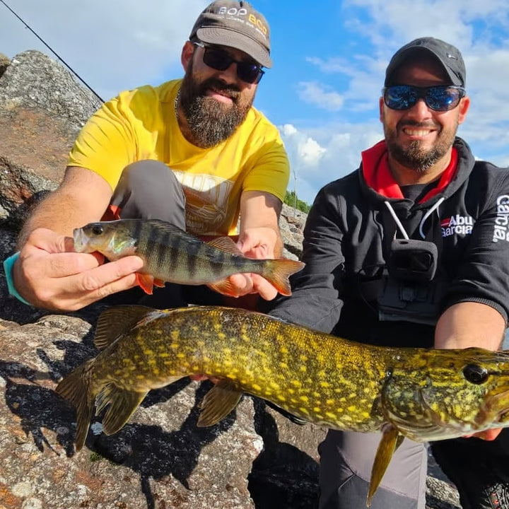 "Adventskalender för fiske med olika färgglada fiskedrag, perfekt för både nybörjare och erfarna fiskare."