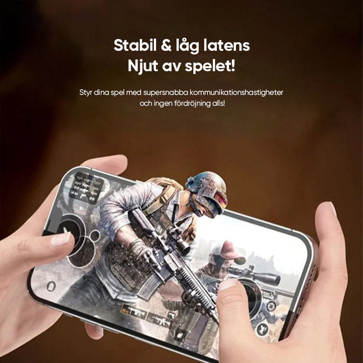 "Bärbar trådlös WiFi-router med 4G/5G-antenn, kompakt design, vit färg, 2100mAh batteri för lång användningstid."