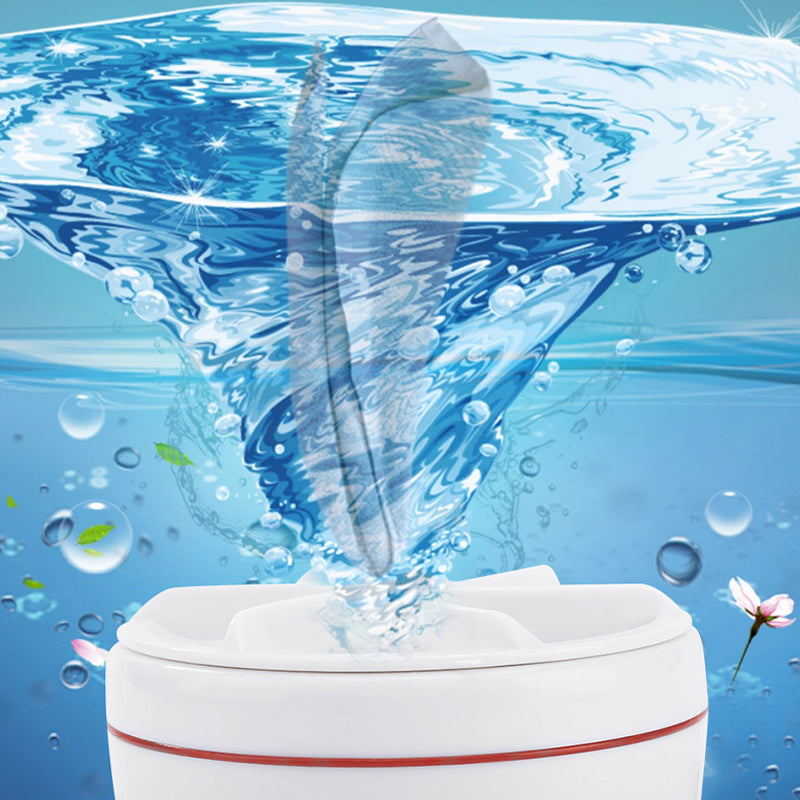 "Bärbar vit minitvättmaskin för diskbänk, kompakt design, USB-driven, liten och lätt, för hem, resa, kontor."