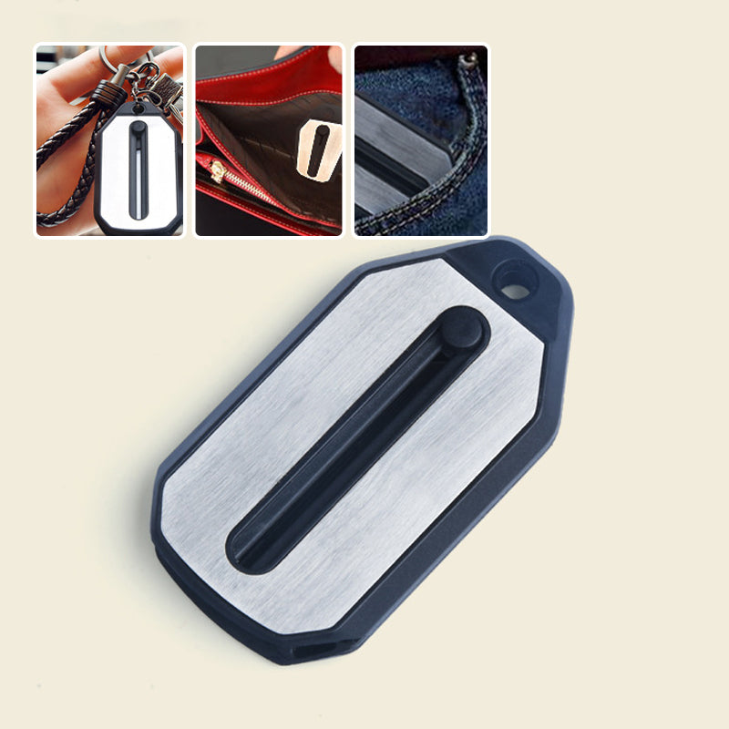 Benlösa näsklämma läsglasögon i minimalistisk design med svart och vit färg, lätt och bekväm med silikon nässkydd.