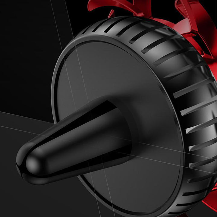 "Bilkonditionering aromaterapi clip, stilren design i olika färger, ABS och aluminium, fräschar upp bilens interiör."