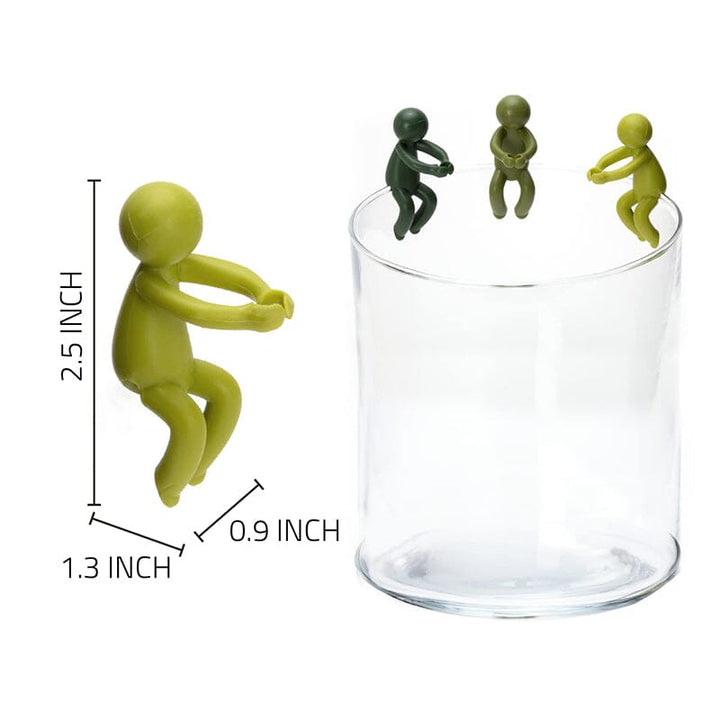 "Charmigt växtstöd för unga stjälkar i plast, ger estetiskt och funktionellt stöd till inomhusträdgårdar."