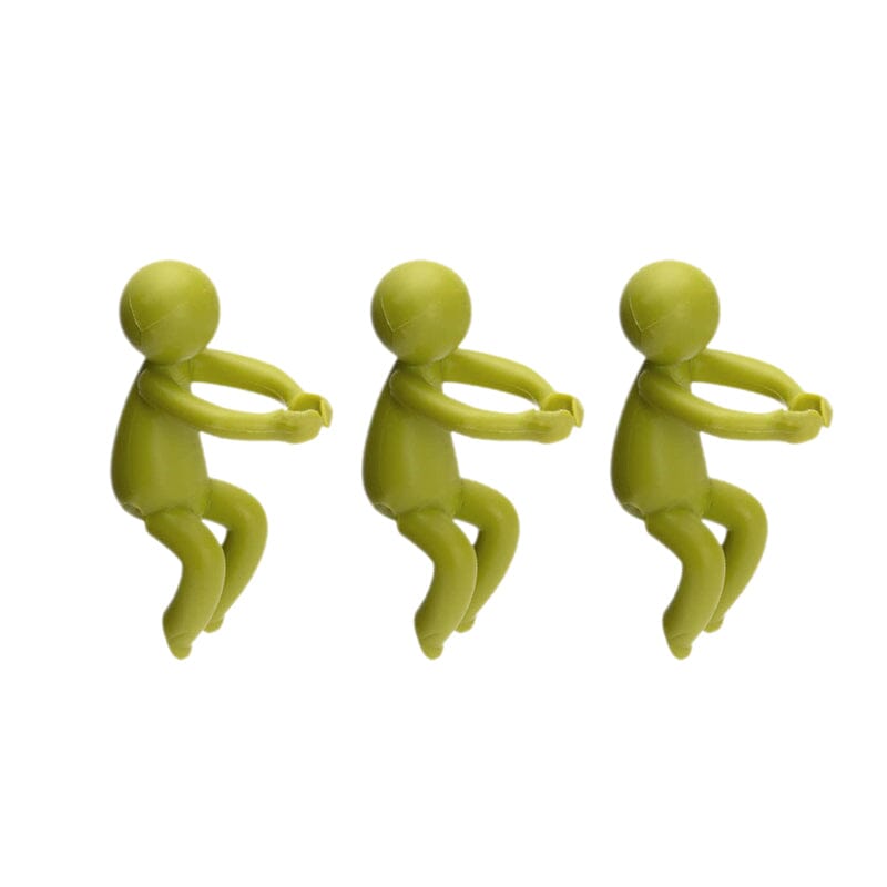 "Charmigt växtstöd för unga stjälkar i plast, ger estetiskt och funktionellt stöd till inomhusträdgårdar."