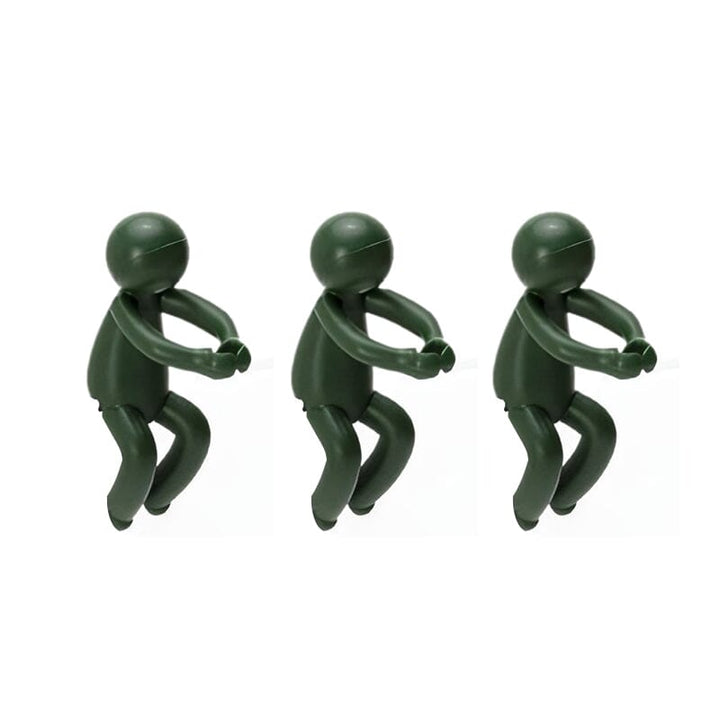 "Charmigt växtstöd för unga stjälkar i plast, ger estetiskt och funktionellt stöd till inomhusträdgårdar."