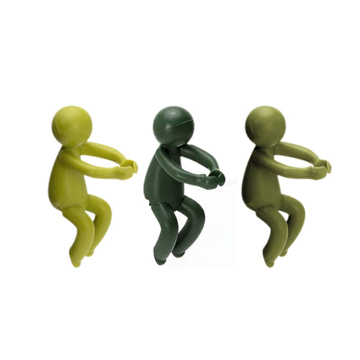 "Charmigt växtstöd för unga stjälkar i plast, ger estetiskt och funktionellt stöd till inomhusträdgårdar."