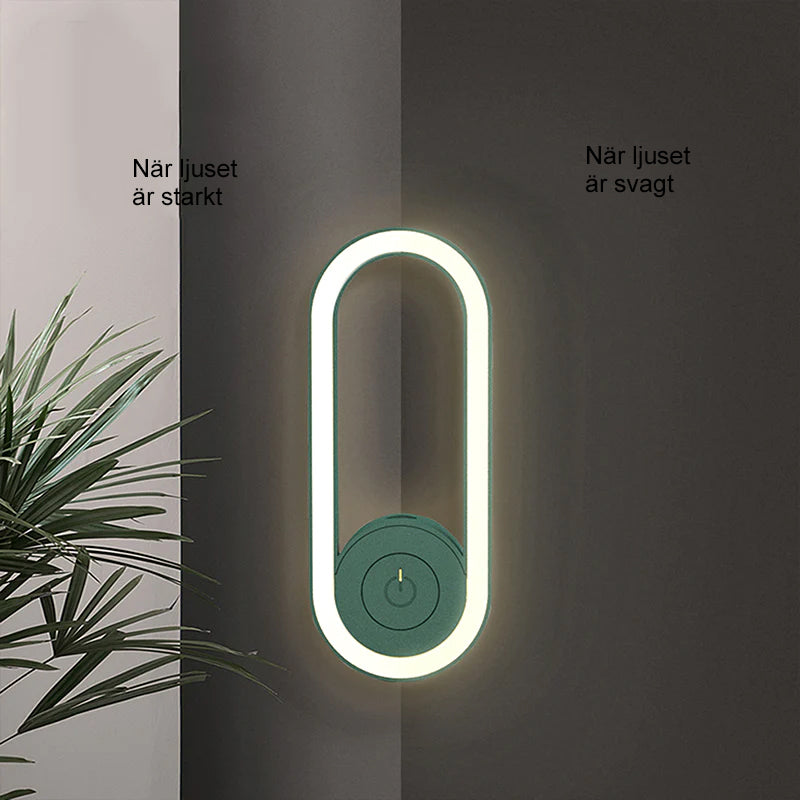 "Elegant och modern USB myggavstötare, grön/vit, för skadedjurskontroll med ultraljud, kompakt och lättanvänd."