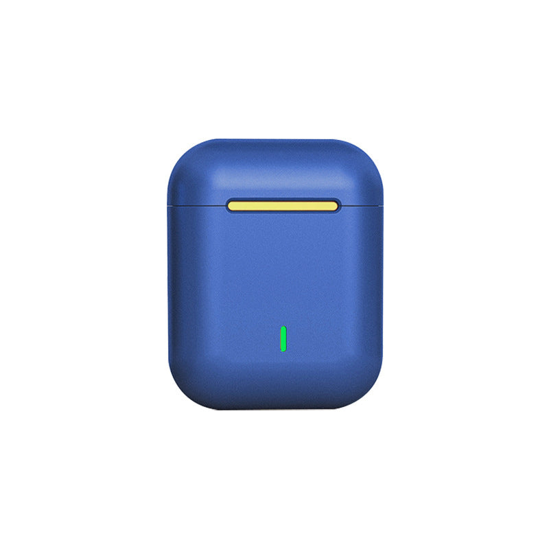 "Eleganta in-ear trådlösa Bluetooth-hörlurar i olika färger, med högkvalitativt ljud och bekväm passform för musikälskare."