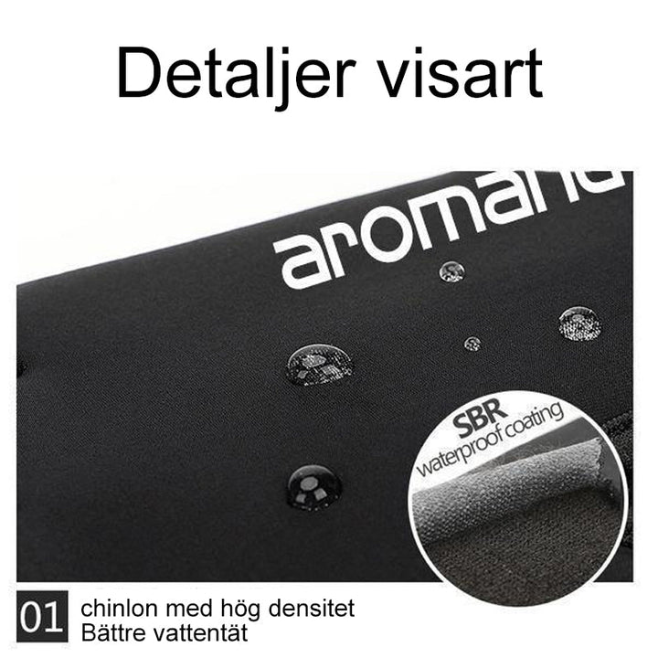 "Eleganta vinterhandskar i svart PU-läder med pekskärmsfunktion och fleecefoder för män och kvinnor"
