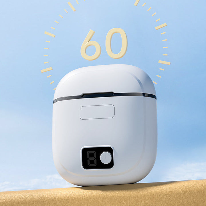 "Elektrisk smart nagelklippare med automatisk trim, 360° roterande blad och integrerad förvaringsbehållare, grön färg."