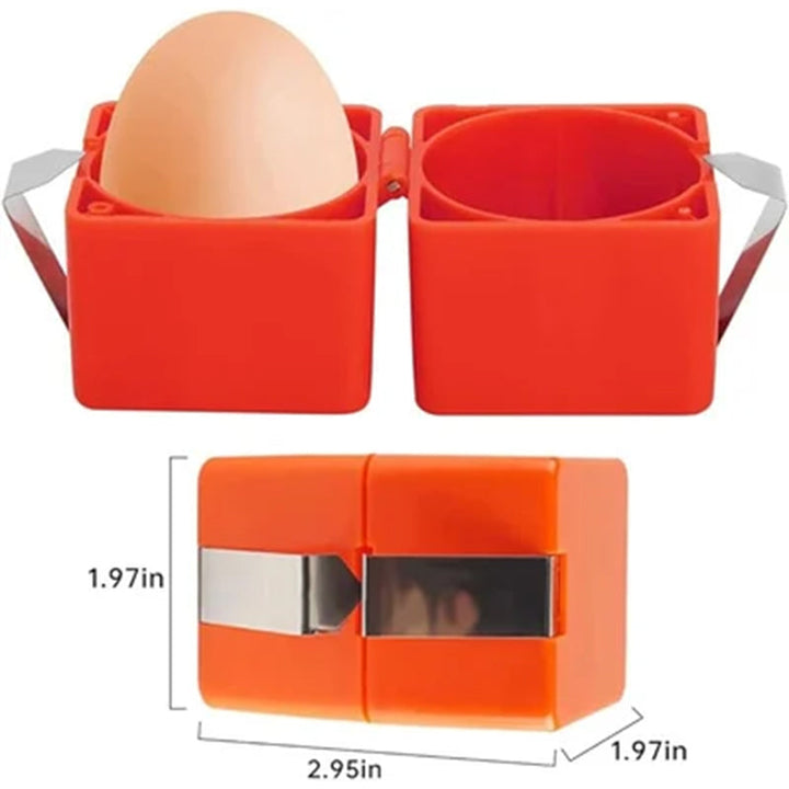 "Ergonomisk äggseparator i köket, i hållbar ABS-plast, kompakt och lätt, hjälper till att separera ägg effektivt."