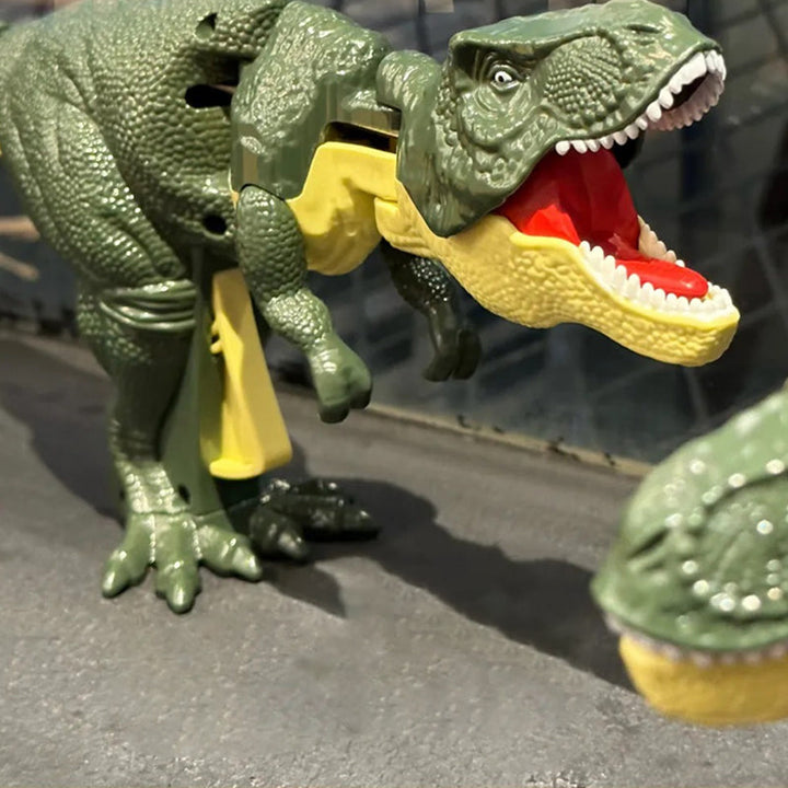 "Färgglad dinosaurieleksak med bitfunktion för barn, interaktiva rörelser, ideal för fantasifull lek för barn 3 år+"