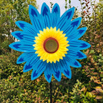 blå