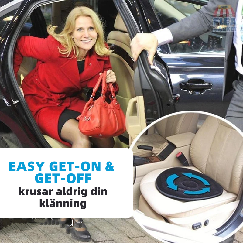 "Flanell roterande sittkudde med minnessvamp för bil och hem, varierande färgalternativ svart, beige, kaffe, röd."
