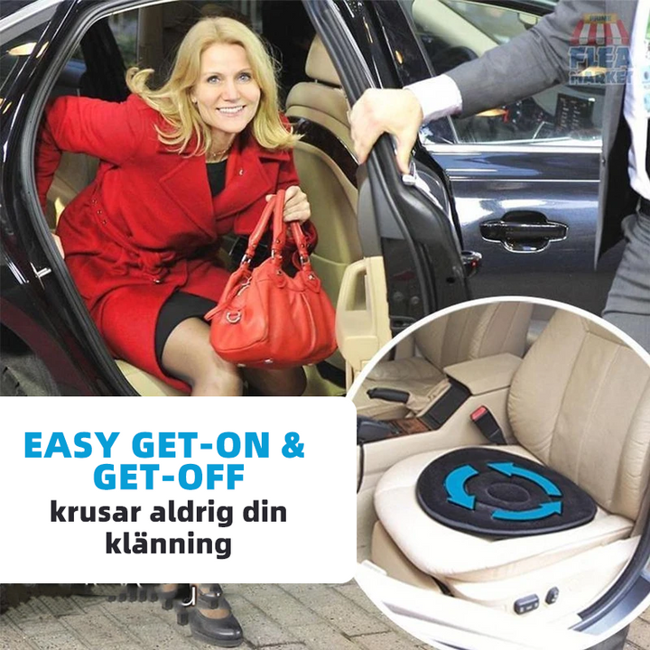 "Flanell roterande sittkudde med minnessvamp för bil och hem, varierande färgalternativ svart, beige, kaffe, röd."