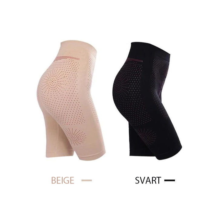 "Galet bekväm kvinnlig shapewear designad för maximal kaloriförbränning, slimmar midjan och formar låren."