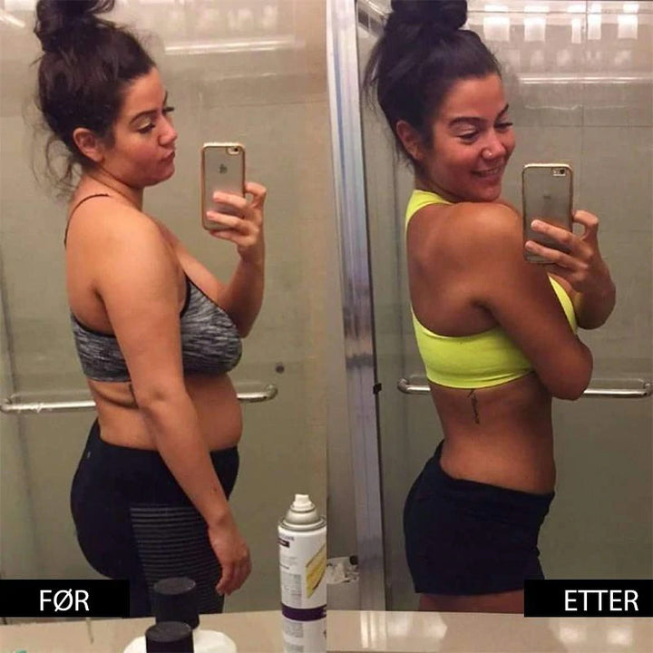 "Galet bekväm kvinnlig shapewear designad för maximal kaloriförbränning, slimmar midjan och formar låren."
