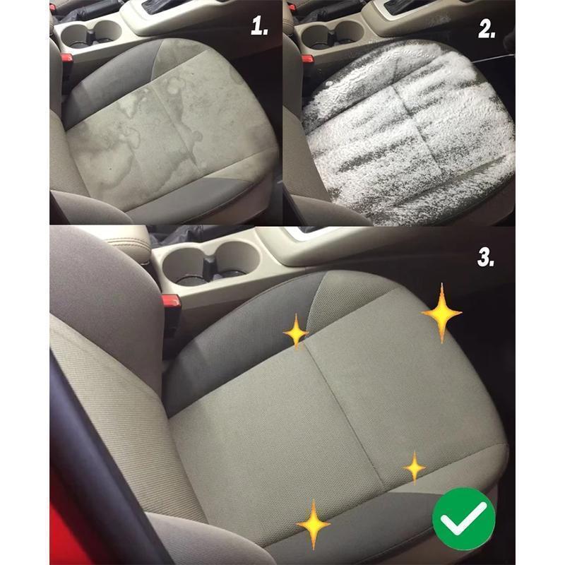 "Giftfritt skummande rengöringsmedel, vitt med spray, effektivt mot köksfläckar och fetter, miljövänlig formel."
