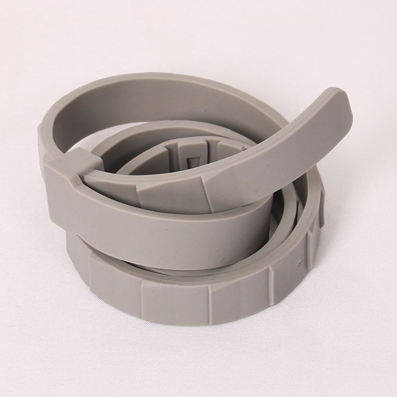 "Grön silikon avmaskningshalsband för hund och katt, justerbart och komfortabelt skydd mot parasiter i utomhusmiljöer."