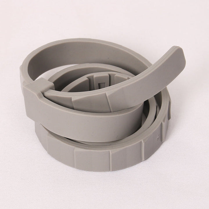 "Grön silikon avmaskningshalsband för hund och katt, justerbart och komfortabelt skydd mot parasiter i utomhusmiljöer."