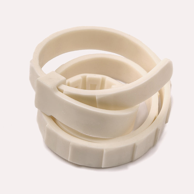 "Grön silikon avmaskningshalsband för hund och katt, justerbart och komfortabelt skydd mot parasiter i utomhusmiljöer."