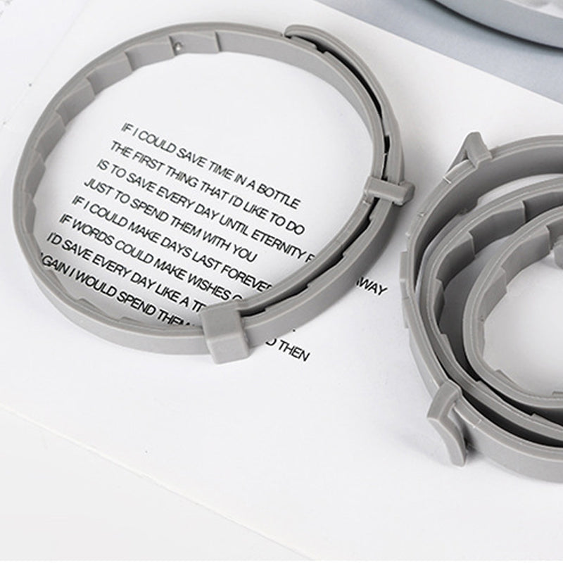 "Grön silikon avmaskningshalsband för hund och katt, justerbart och komfortabelt skydd mot parasiter i utomhusmiljöer."