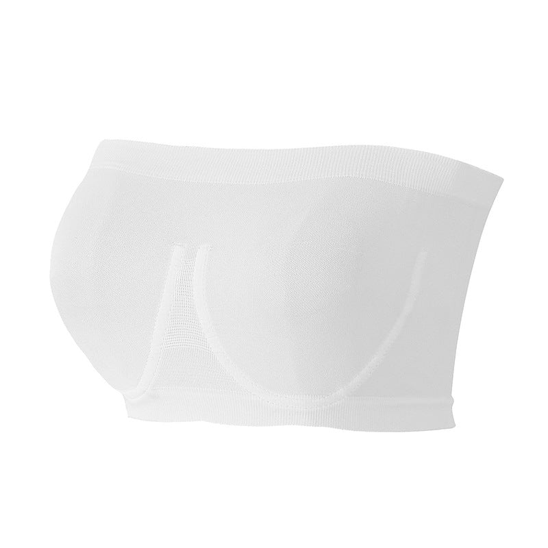 "Halkfri axelbandslös bh för kvinnor, sömlös design i 95% nylon och spandex, diskret under kläder, storlek S-3XL"