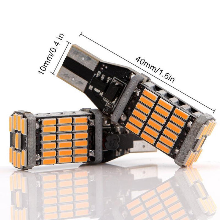 "Högkvalitativt LED bakljus för bilar med 48 SMD LED-chips, ger kraftfullt ljus och elegant design, förbättrar säkerhet."