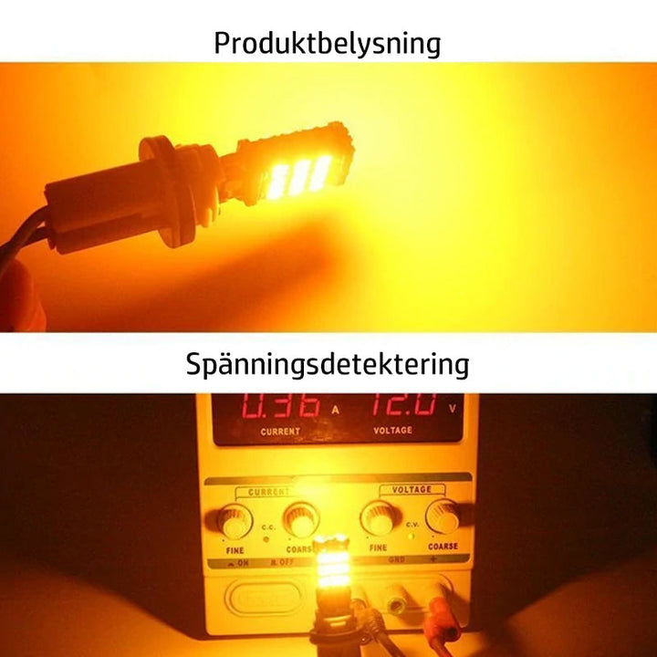 "Högkvalitativt LED bakljus för bilar med 48 SMD LED-chips, ger kraftfullt ljus och elegant design, förbättrar säkerhet."