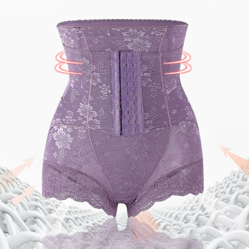 "Högmidjade magformande shorts för kvinnor, hudvänligt tyg, formande design, svart färg, sömlös under kläder."