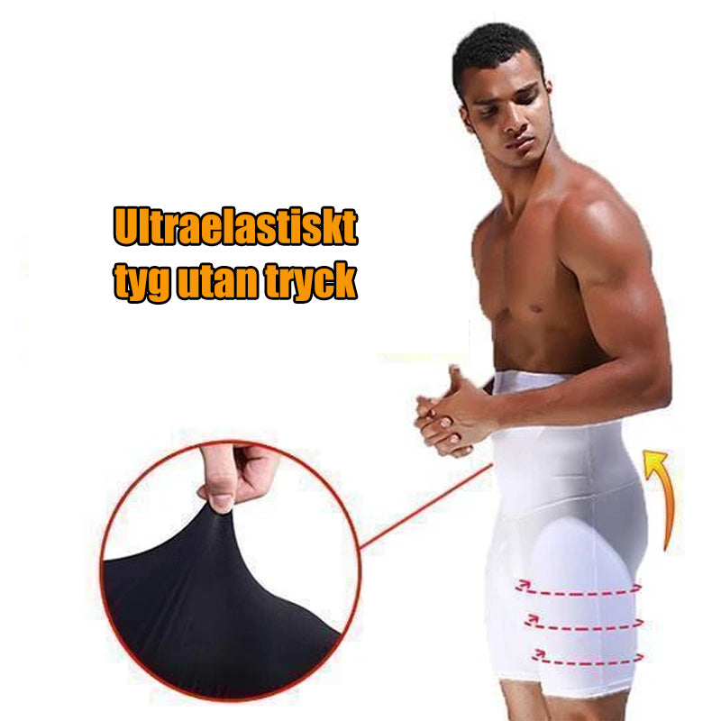 "Högmidjade shaping kalsonger för damer i elastiskt, sömlöst tyg. Formar effektivt siluetten och erbjuder komfort hela dagen.