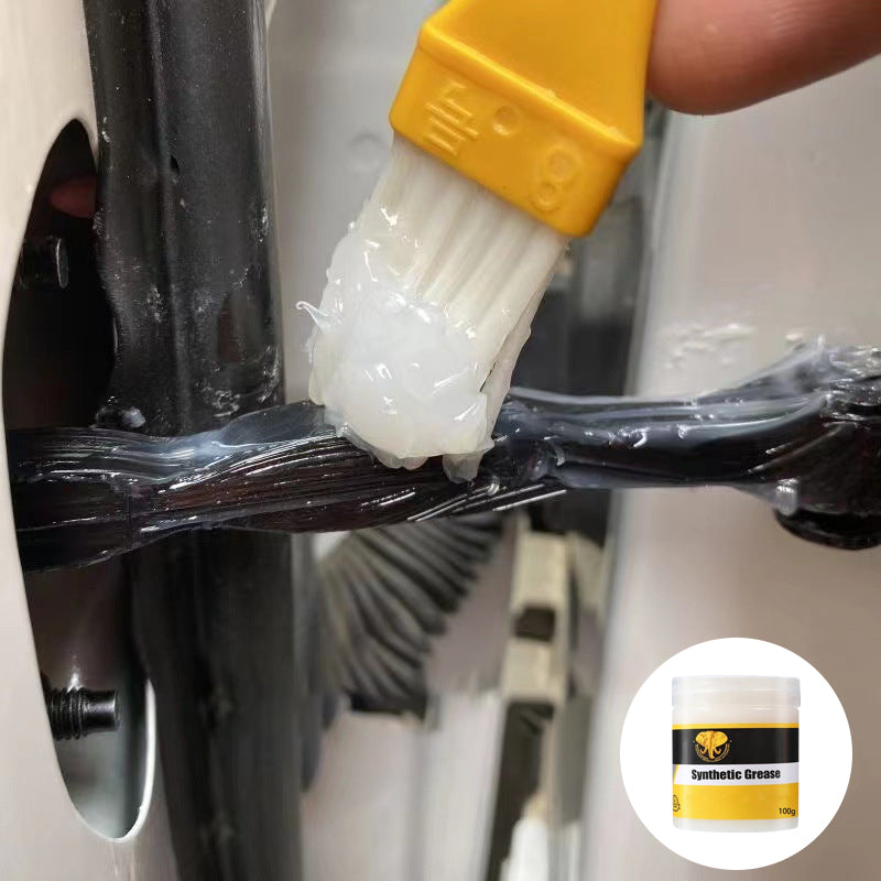 "Högpresterande litiumfett för bilar med grön färg i burk, förbättrar bilens prestanda och säkerställer jämn körning."