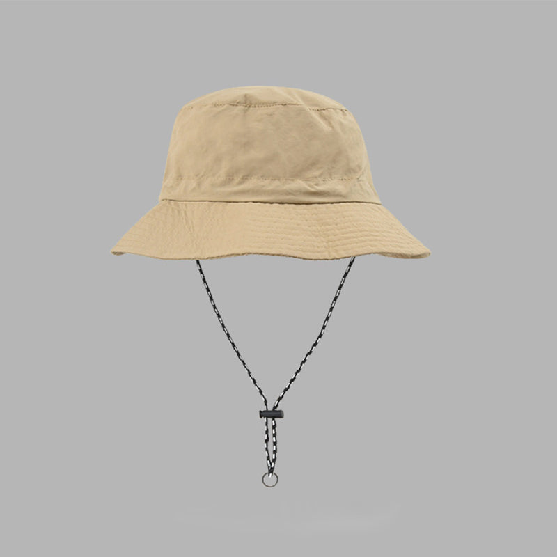 "Hopfällbar solhatt för damer med UV-skydd, bred brätte i vattentät polyester, trendig och enkel att bära."