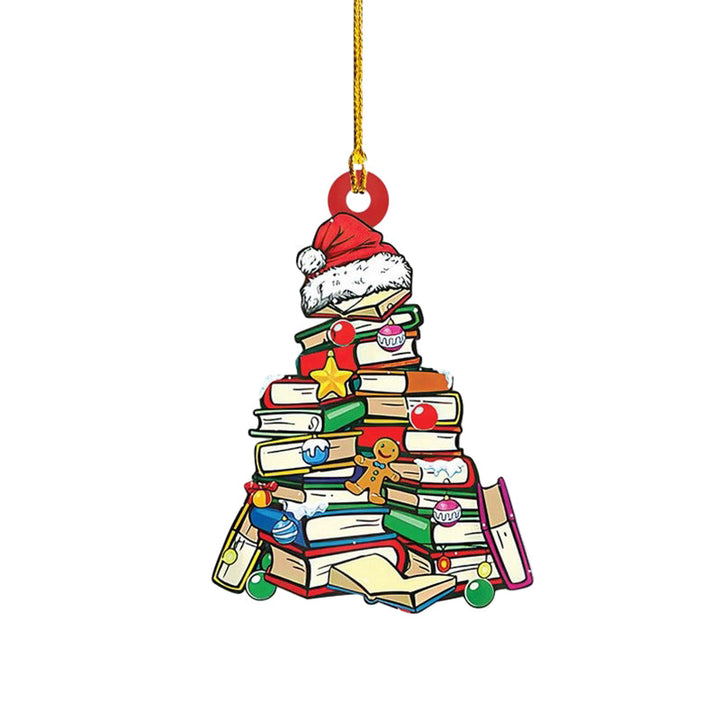 "Julbok trä ornamentset, elegant akrylprydnad som reflekterar ljus, perfekt för festlig dekoration och present."
