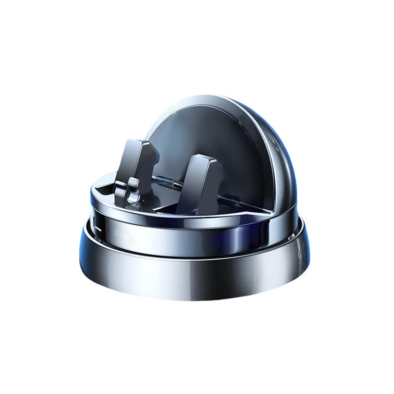 "Justerbar bilhållare för GPS och smartphone, svart, med klibbigt silikon för stabilitet och enkel rengöring."