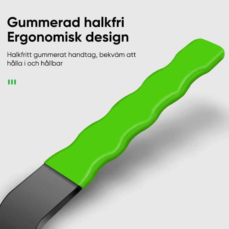 "Justerbar mångsidig slipnyckel i hårt stål med ergonomiskt handtag, idealisk för mekaniska och tekniska projekt."