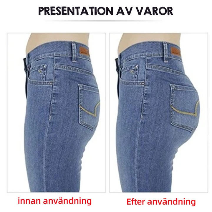 "Kvinnor push-up polstrad shapewear trosor, beige färg, elegant design, formande och bekväma under alla kläder."