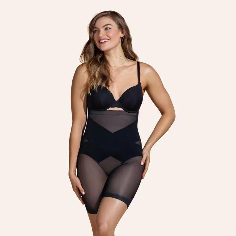 "Kvinnor skulpterande shapewear trosor i svart och kaki med sömlös design, stretchtyg och avtagbara dynor för perfekt passfor