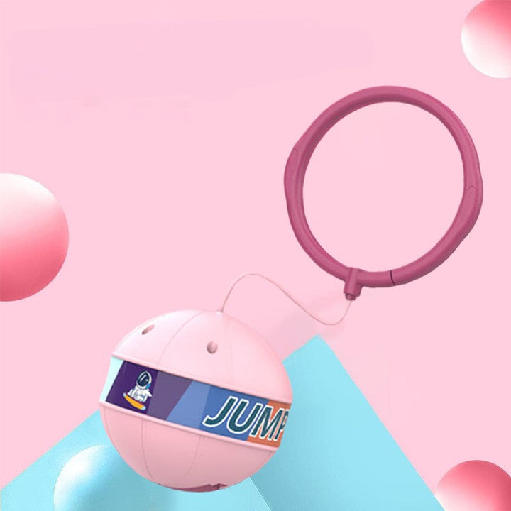 "Lysande färgglad studsboll för barn och vuxna från leksaker, av lätt PVC, gul, rosa, grön, lyser i mörkret."