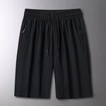 Svart stil 2🔥Sommar elastiska sportshorts