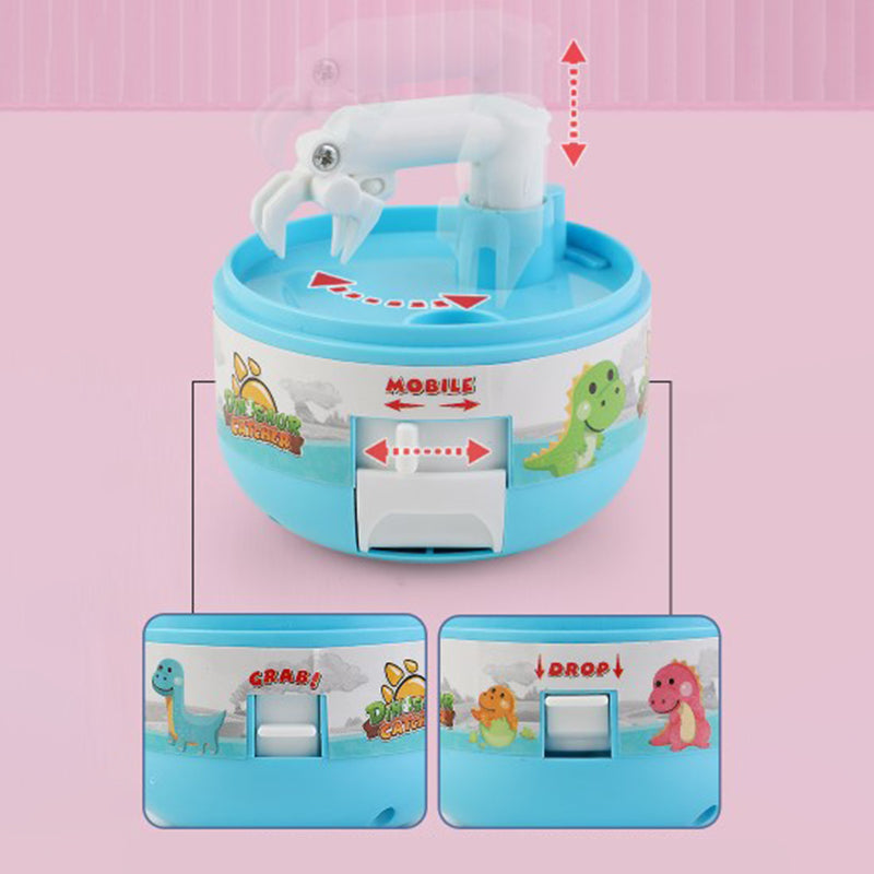 "Mini dinosaurie klomaskin i färgglad design, leksak för barn, erbjuder spelglädje och skicklighetsutveckling."