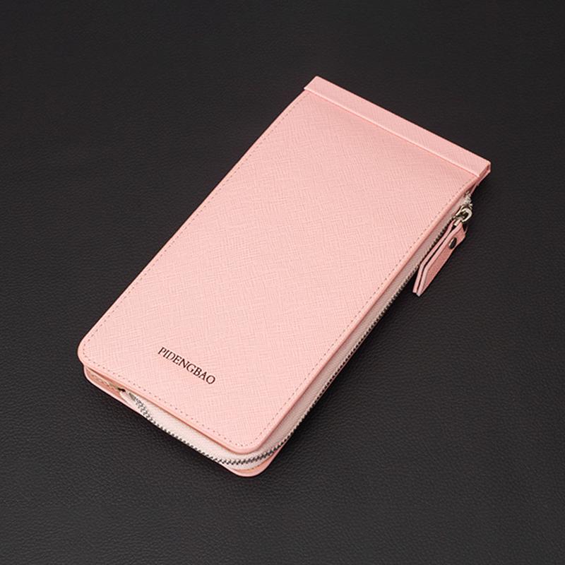 "Multifunktionell plånbok med RFID-skydd, eleganta färger, rymmer 26 kort, lätt och kompakt för modern användning."