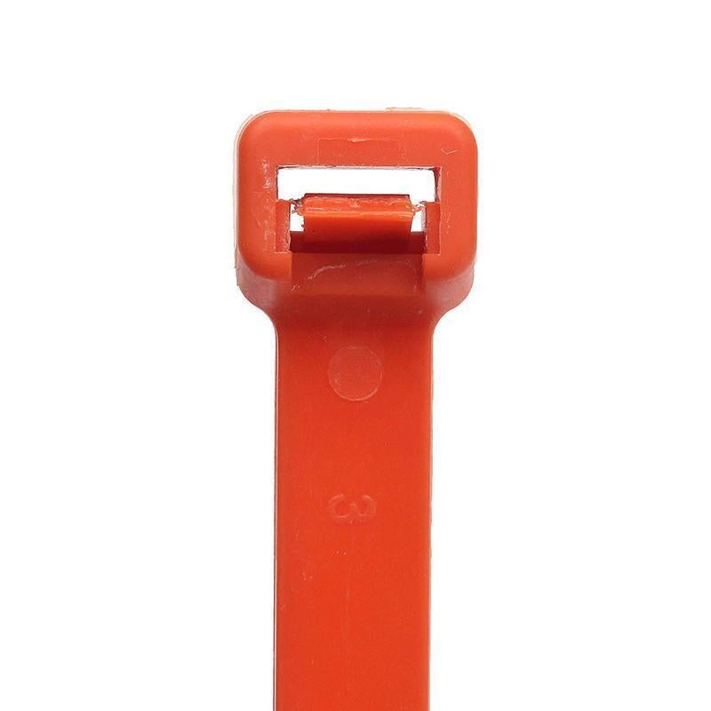 "Orange universella antisladd snökedjor för bilar i TPU, maximerar grepp på snö och is, passar däck 195-295 mm."